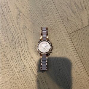 Michael Kors Rose Gold and Silver Women's Watch